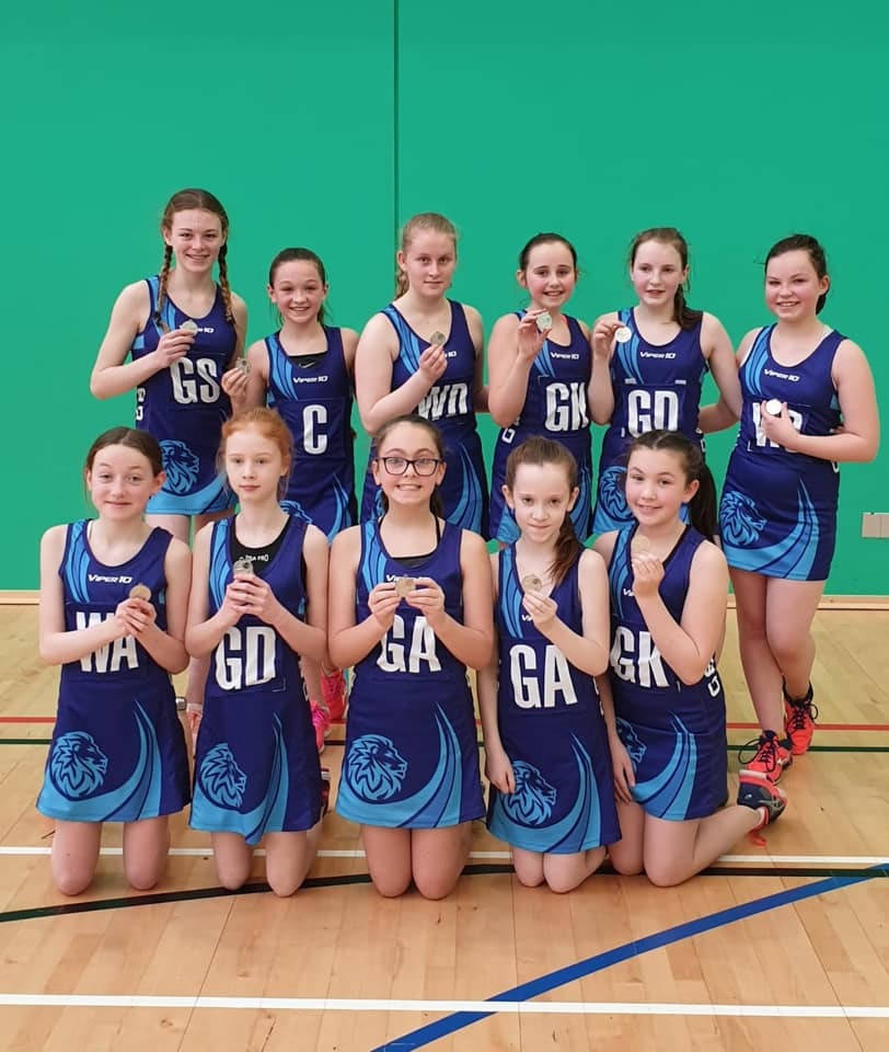 The G84 Junior Netball Club’s under-13 squad, Gone Wild, pictured in January 2020 - shortly before the pandemic struck and put training, matches and tournaments on hold