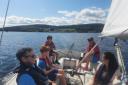 Families got out on the water at a Discover Sailing day organised by the Royal Northern and Clyde Yacht Club (Photo - Linda Pender)