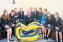 Newton and Wellington pupils got a hazard safety lesson in 2014