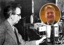 John Logie Baird and, inset, Henry Boswell