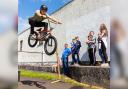 Helensburgh's previous skatepark was also used by BMX riders