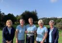 The ladies got their hands on the trophy at Milngavie Golf Club