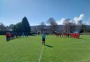 A minute's silence was held before Saturday's match in memory of Nick Fish and former Rhu player Blair Fyfe