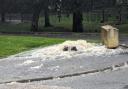 Drains in Helensburgh struggled to cope when extreme rainfall struck the area in October 2023