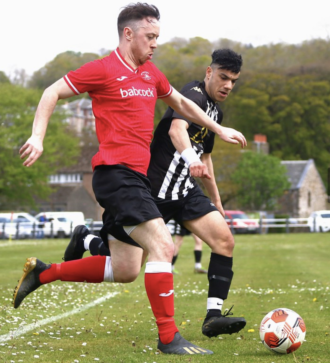 Rhu made it five wins in a row as they progressed to the last four of the William Turner Challenge Cup with a 2-1 win away to Rothesay Brandane