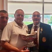 Paul Cavana, Charlie McKell, Robert Cavana and Michael Harrison won the Dunbartonshire Bowling Association’s fours title after beating host club Dalmuir in Saturday’s final