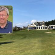 Malcolm Hyatt won the final of the Colgrain Cup tournament at Helensburgh Golf Club