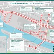 COP26 road closures in full today as final road shuts this morning