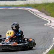 Katie started karting in January