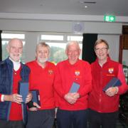 Robert Cornwell, George Kerr, Alan Armstrong and Rodger Scullion