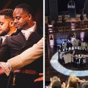 Reuben Joseph (left, pic by Sofía Blight), shared his thoughts on getting to the West End stage and video clips of the cast celebrating