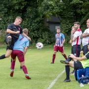 Gordon Brodie’s Caledonian League squad saw off Stirling University 4-1 at home on Saturday (Photo: Tom Watt)
