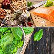 CoQ10 can be found in a number of foods, including oily fish, organic meats, nuts and spinach.