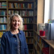 Lynne Tillyard makes her own clothes and volunteers at the Book Nook in Helensburgh