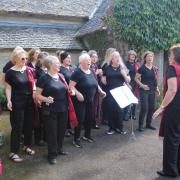 Tartan Harmony in concert at Geilston Garden