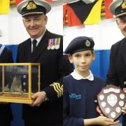 Ben (left) and Kaiyn (right) were both awarded top cadet prizes