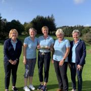 The ladies got their hands on the trophy at Milngavie Golf Club