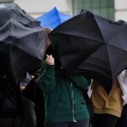 The weather warning will be in place from Sunday evening