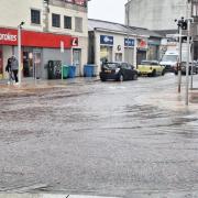 Major flooding hit Helensburgh and many roads in the surrounding area last October