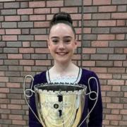 Eilidh Gammons with her UK Championship trophy