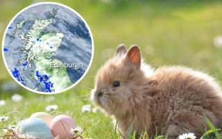 Met Office weather predictions for the Easter bank holiday in Scotland. Picture: Canva