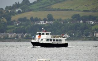 Ferries to Kilcreggan and Dunoon could be cancelled a short notice today