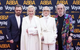 Bjorn Ulvaeus, Agnetha Faltskog, Anni-Frid Lyngstad and Benny Andersson at the launch of the ABBA Voyage digital concert at the custom-built ‘ABBA Arena’ in London last year - and Ruth Wishart has admitted to being very impressed by the