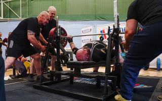 Powerlifter sets British, European and World records all in one contest