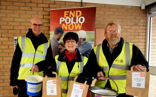 Members of the club sold crocus corms for the campaign