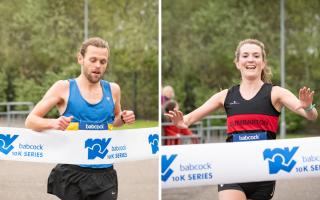 Daniel Bradford and Sophie Canty won the Babcock Helensburgh 10K last year - and both are expected to return to town to defend their titles at this year's race on Thursday, May 30.