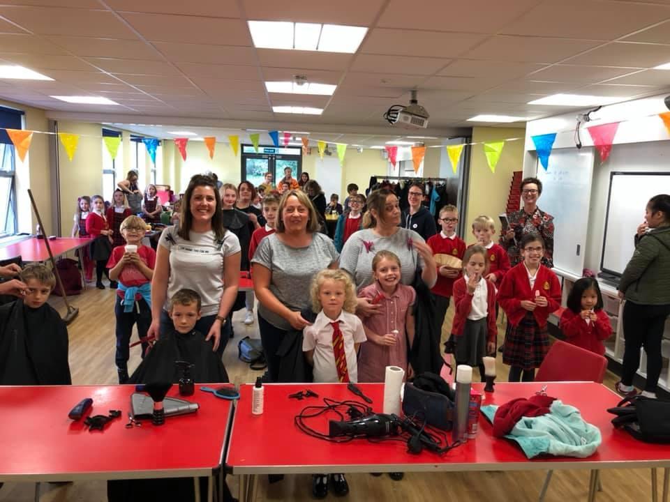 In Pictures Hair Today Gone Tomorrow At Hermitage Primary - 