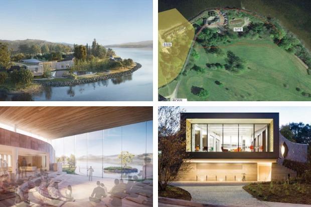 Images from the Kettle Collective's design statement for the Ross Priory planning application, as published on the Loch Lomond and the Trossachs National Park Authority website