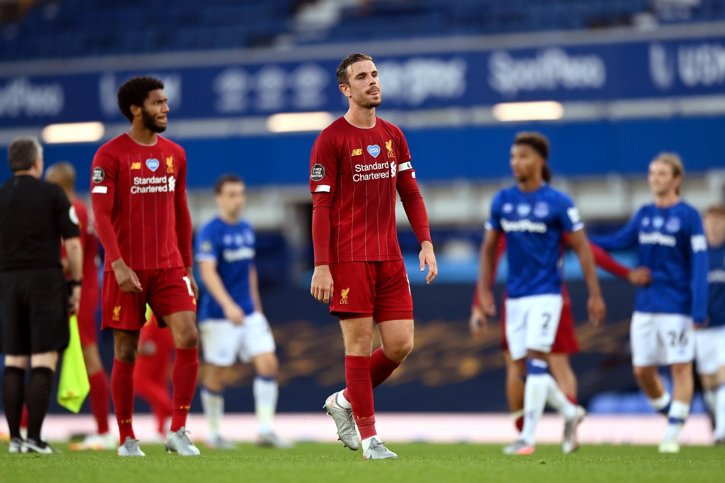 Frustration for Liverpool as Everton hold them to a goalless draw ...