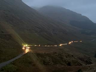 The A83 has been plagued by landslides, and the threat of them, for many years (Photo - BEAR Scotland)