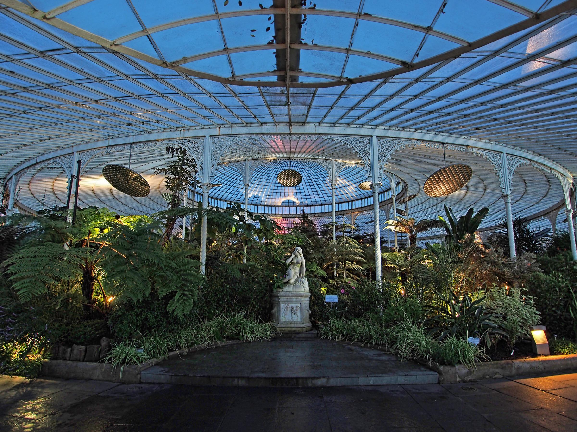 The Kibble Palace was originally a glasshouse at the Coulport home of Victorian entrepreneur John Kibble