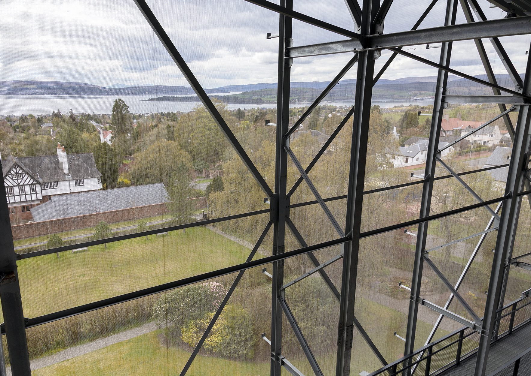 The Box has opened up new views across Helensburgh to the Firth of Clyde beyond