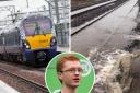 Ross Greer has called for urgent action to protect Helensburgh's railway lines from the threat of flooding