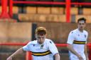 Finlay Gray made his competitive debut for Dumbarton against Stirling Albion on Saturday after impressing boss Stevie Farrell during pre-season (Photo - Andy Scott)