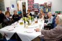 There was plenty of time for a chat and a cuppa at Visiting Friends’ recent coffee morning