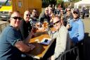 Visitors enjoyed the sun and beer last year's festival