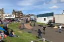 The previous Helensburgh skate park was dismantled to allow for demolition of the town's old swimming pool