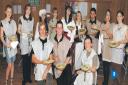 People in Cove enjoyed a medieval banquet this week in 2008