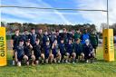 The Helensburgh and Lomond under-16 rugby squad