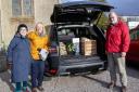 Locals have given generously to the foodbank