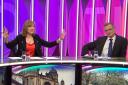Fiona Bruce intervenes after Tory minister David TC Davies personally attacked a Labour MP
