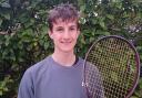 Archie Bell, 14, made his senior debut for Helensburgh Tennis Club's gents' second team against Langside