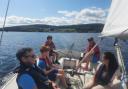 Families got out on the water at a Discover Sailing day organised by the Royal Northern and Clyde Yacht Club (Photo - Linda Pender)