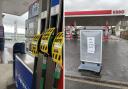 The East Clyde Street Esso Express garage is out of fuel (Photos: Brian Welsh)