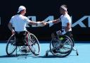 Gordon Reid and Alfie Hewett are through to the semi-finals of the men's wheelchair doubles at the US Open