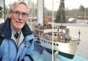 Lachie Stewart's model ships collection will go on show at the Maid of the Loch this summer
